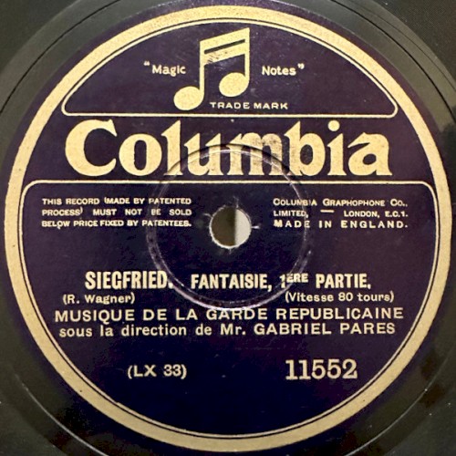 Siegfried. Fantaisie