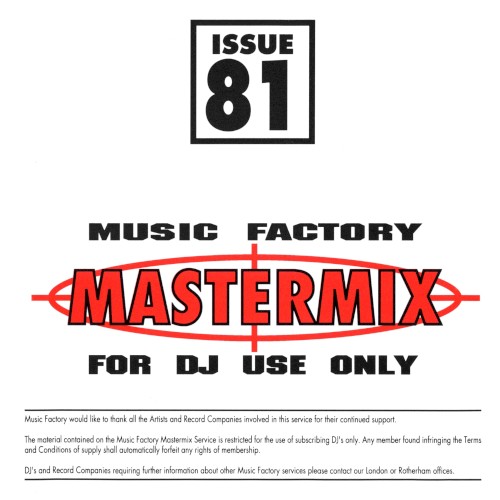Music Factory Mastermix - Issue 81