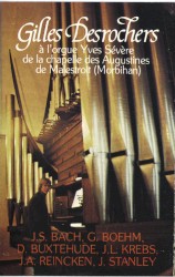 Gilles Desrochers à l'orgue Yves Sévère de Malestroit (Morbihan)