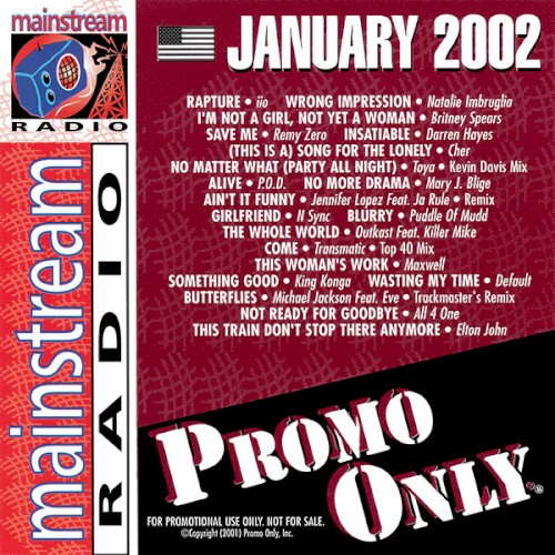 Promo Only: Mainstream Radio, January 2002