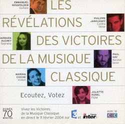 Les victoires de la musique classique : Révélations 2003 soliste instrumental