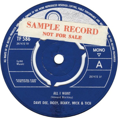 All I Want / It Seems a Pity