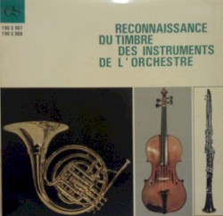 Reconnaissance du timbre des instruments de l'orchestre