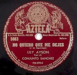 No quiero que me dejes / Ya paso la dicha