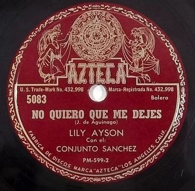 No quiero que me dejes / Ya paso la dicha