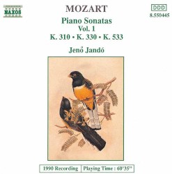 Piano Sonatas, Volume 1: K. 310 / K. 330 / K. 533