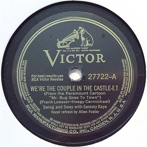 We’re the Couple in the Castle / Last Night I Said a Prayer