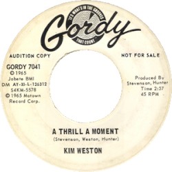 A Thrill a Moment / I’ll Never See My Love Again