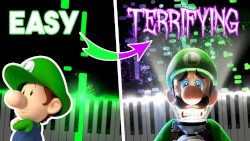 5 Levels of Luigi's Mansion Theme | EASY to TERRIFYING