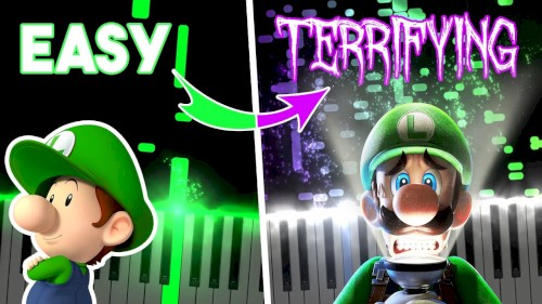 5 Levels of Luigi's Mansion Theme | EASY to TERRIFYING