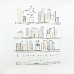 I wanna read more books
