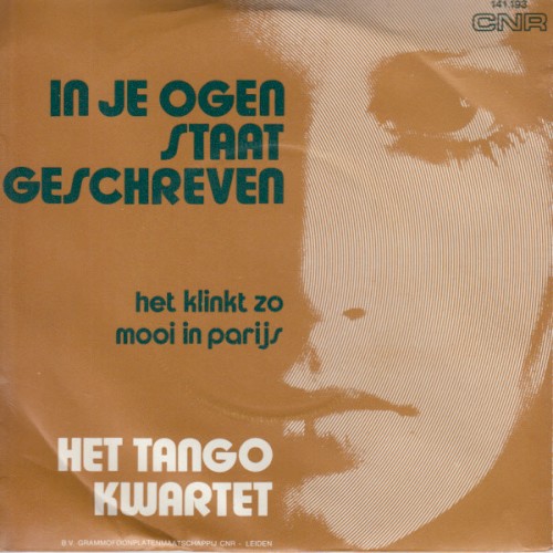 In je ogen staat geschreven
