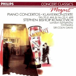 Piano concertos no. 20, K. 466 & no. 23 K. 488