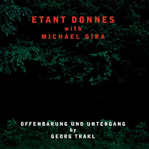 Offenbarung und Untergang by Georg Trakl