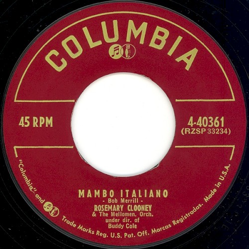 Mambo Italiano / We'll Be Together Again