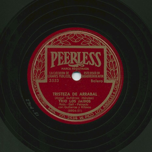 Tristeza de arrabal / Por querer y querer