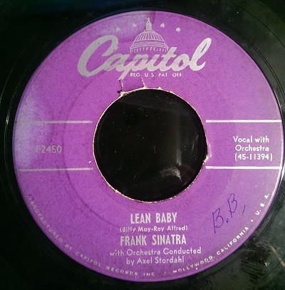 Lean Baby / I'm Walking Behind You