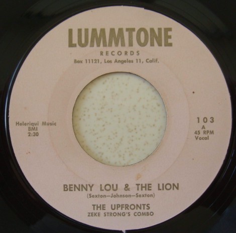 Benny Lou & The Lion / It Took Time