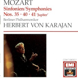 Symphonies no. 35 “Haffner” / No. 40 “Great” / No. 41 “Jupiter”