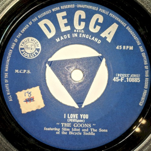 I Love You / Eeh! Ah ! Oh ! Ooh !