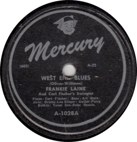 West End Blues / I Can't Believe That You're in Love With Me