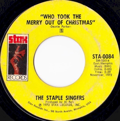 Who Took the Merry Out of Christmas