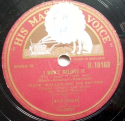 I Won't Believe It (Till I Hear It From You) / (You Know It All) Smarty