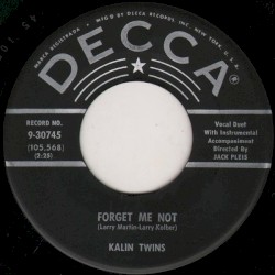 Forget Me Not / Dream of Me