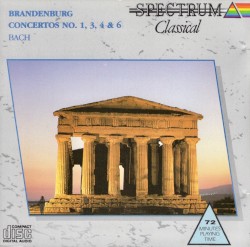 Brandenburg Concertos no. 1, 3, 4, & 6