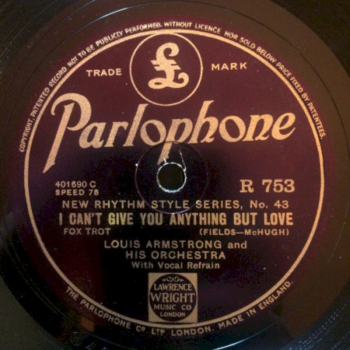 I Can't Give You Anything but Love / Sentimental Blues