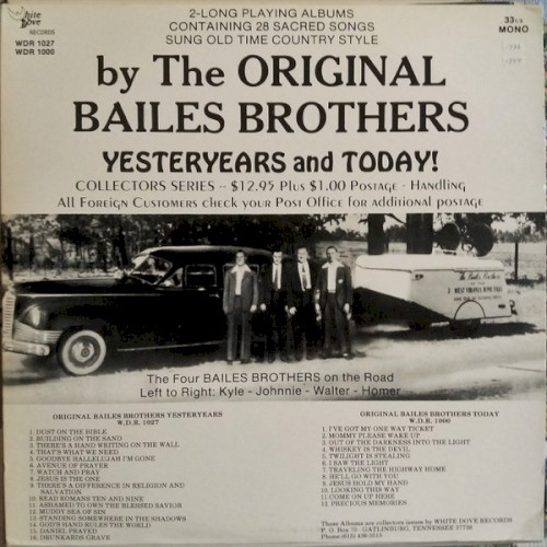 Yesteryears And Today