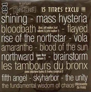 Le Sampler Rock Hard N°191