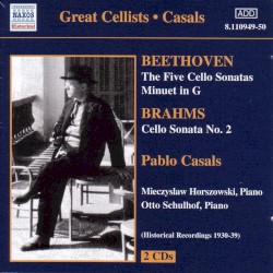 Great Cellists: Cello Sonatas