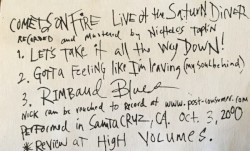 Live at the Saturn Diner