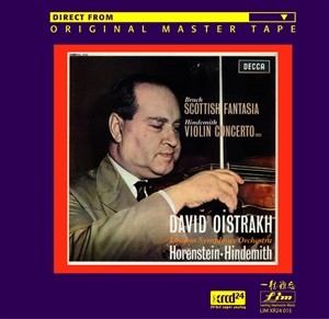 Bruch: Scotish Fantasia, op.46 / Hindemith: Violin Concerto (1939)