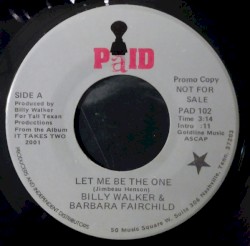 Let Me Be the One