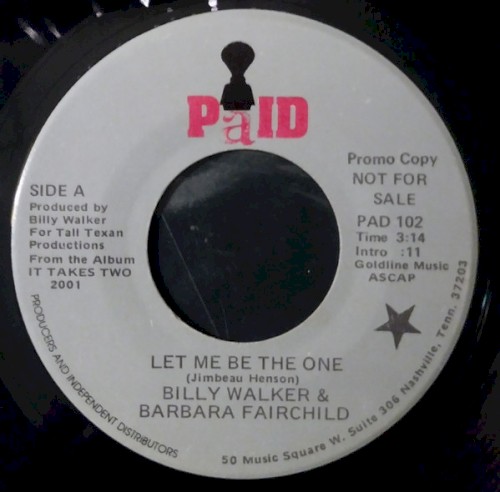 Let Me Be the One