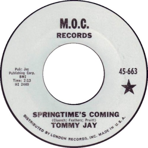 Springtime's Coming / I Don't Care Anyway