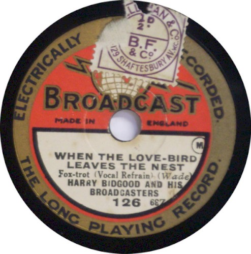 When the Love-Bird Leaves the Nest / Blue Skies