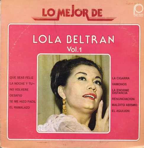 Lo meyor de Lola Beltrán, vol. 1