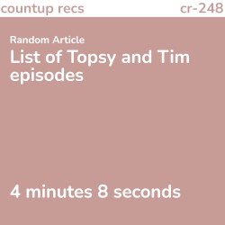 List of Topsy and Tim episodes