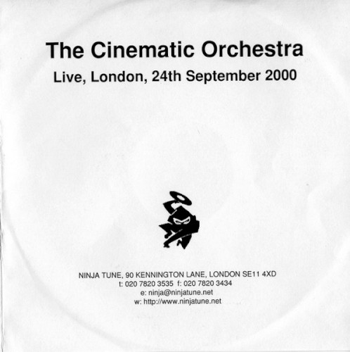 Live, London, 24th September 2000