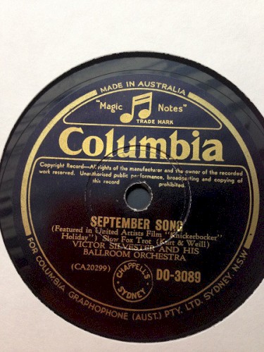 September Song / Heartaches