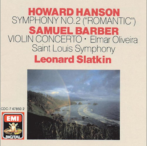 Hanson: Symphony no. 2 "Romantic" / Barber: Concerto for Violin and Orchestra