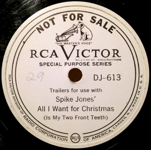 Trailers for Use With Spike Jones' All I Want for Christmas (Is My Two Front Teeth)