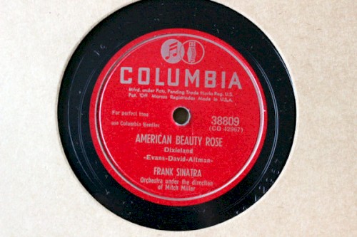 American Beauty Rose / Just an Old Stone House