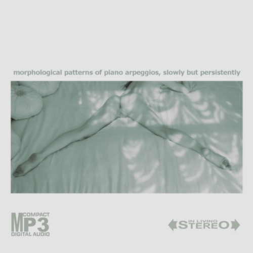 morphological patterns of piano arpeggios, slowly but persistently