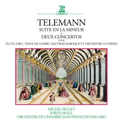 Suite en la mineur, Concertos pour flûte à bec, viole de gambe & hautbois baroque