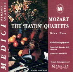 The 'Haydn' Quartets Disc Two
