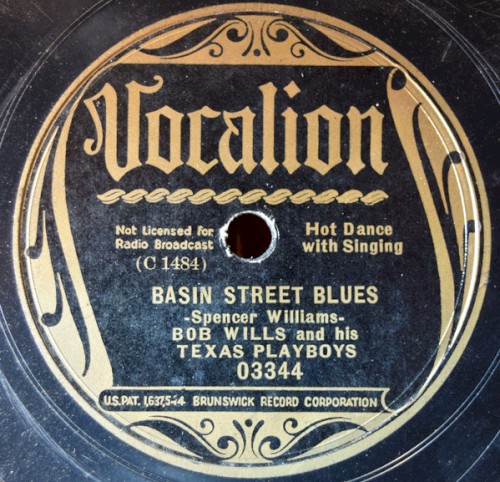 Basin Street Blues / Red Hot Gal of Mine